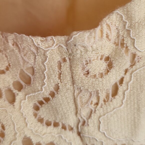 Pamela Love x Rent the Runway Yellow Lace Mini Dress –SZ XS - Picture 8 of 13